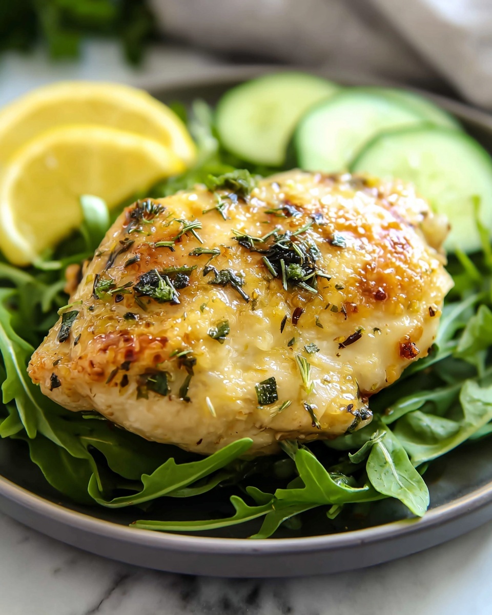 Baked Greek Lemon Chicken Recipe - Recipe Image