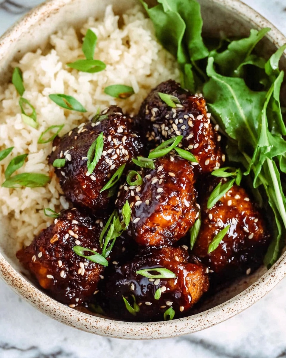 Air Fryer Asian-Glazed Boneless Chicken Thighs Recipe - Recipe Image