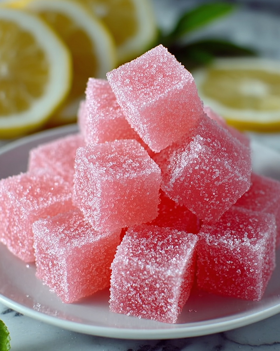 Pink Lemonade Electrolyte Gummies Recipe - Recipe Image