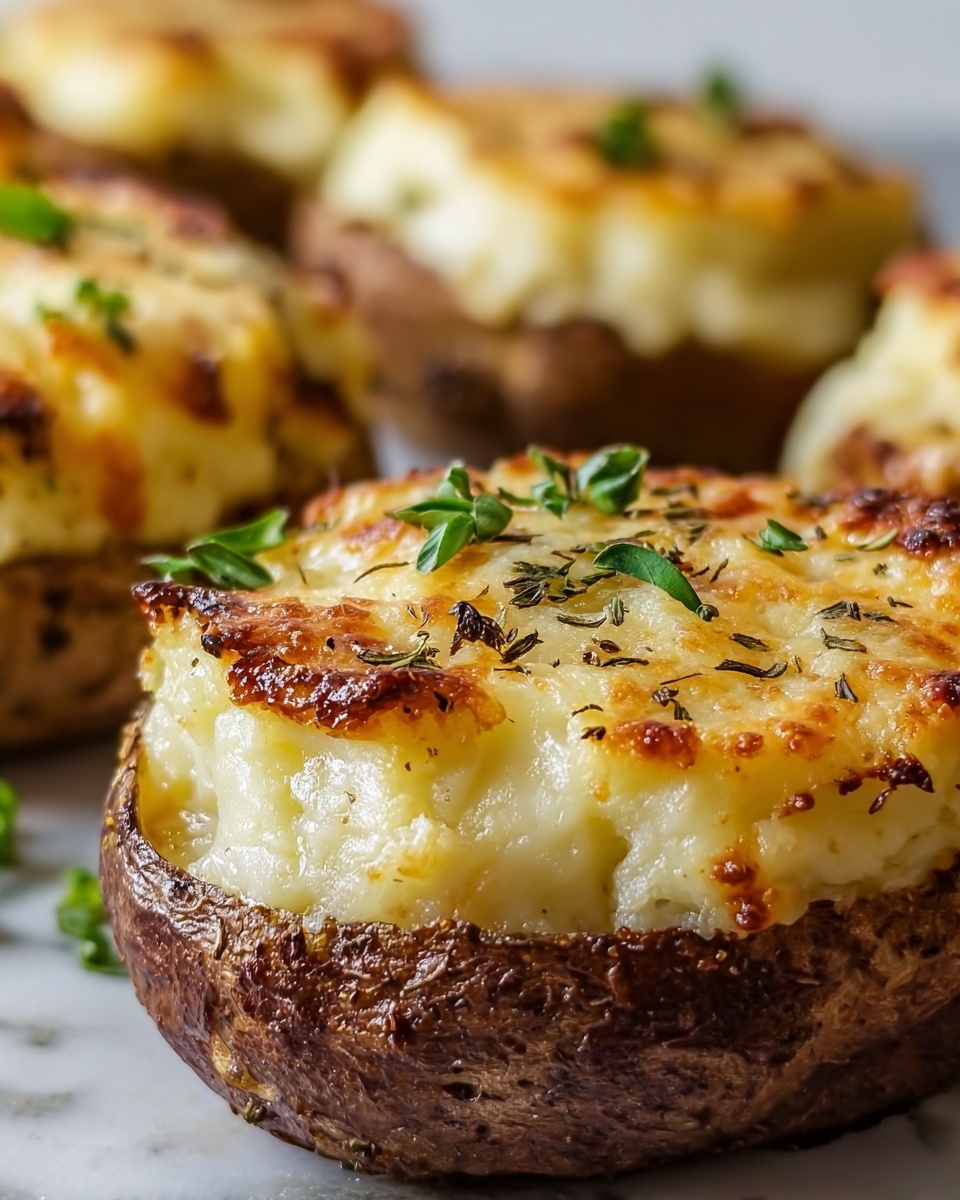 Oven-Fried Stuffed Potatoes Recipe - Recipe Image