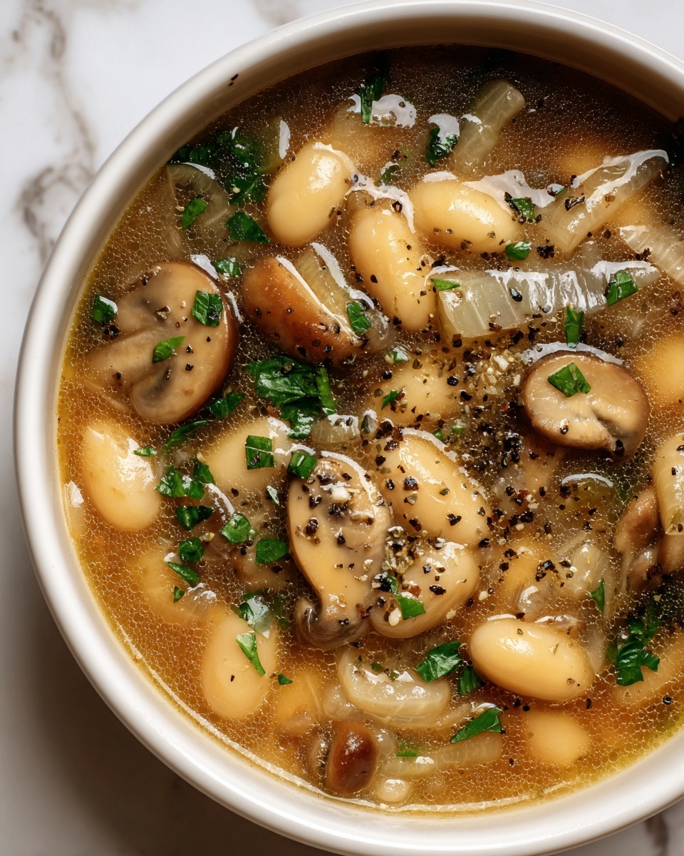 Earthy Mushroom and White Bean Stew Recipe - Recipe Image