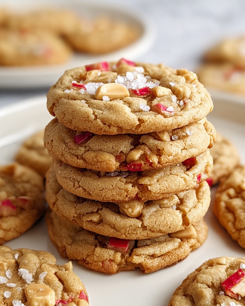 Brown Sugar Rhubarb Cookies Recipe - Recipe Image
