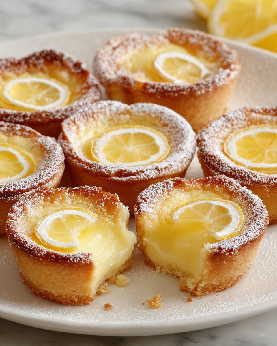 Mouthwatering Lemon Bar Cookie Cups Recipe - Recipe Image