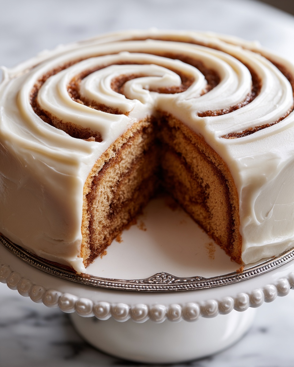 Cinnamon Roll Cake Recipe - Recipe Image