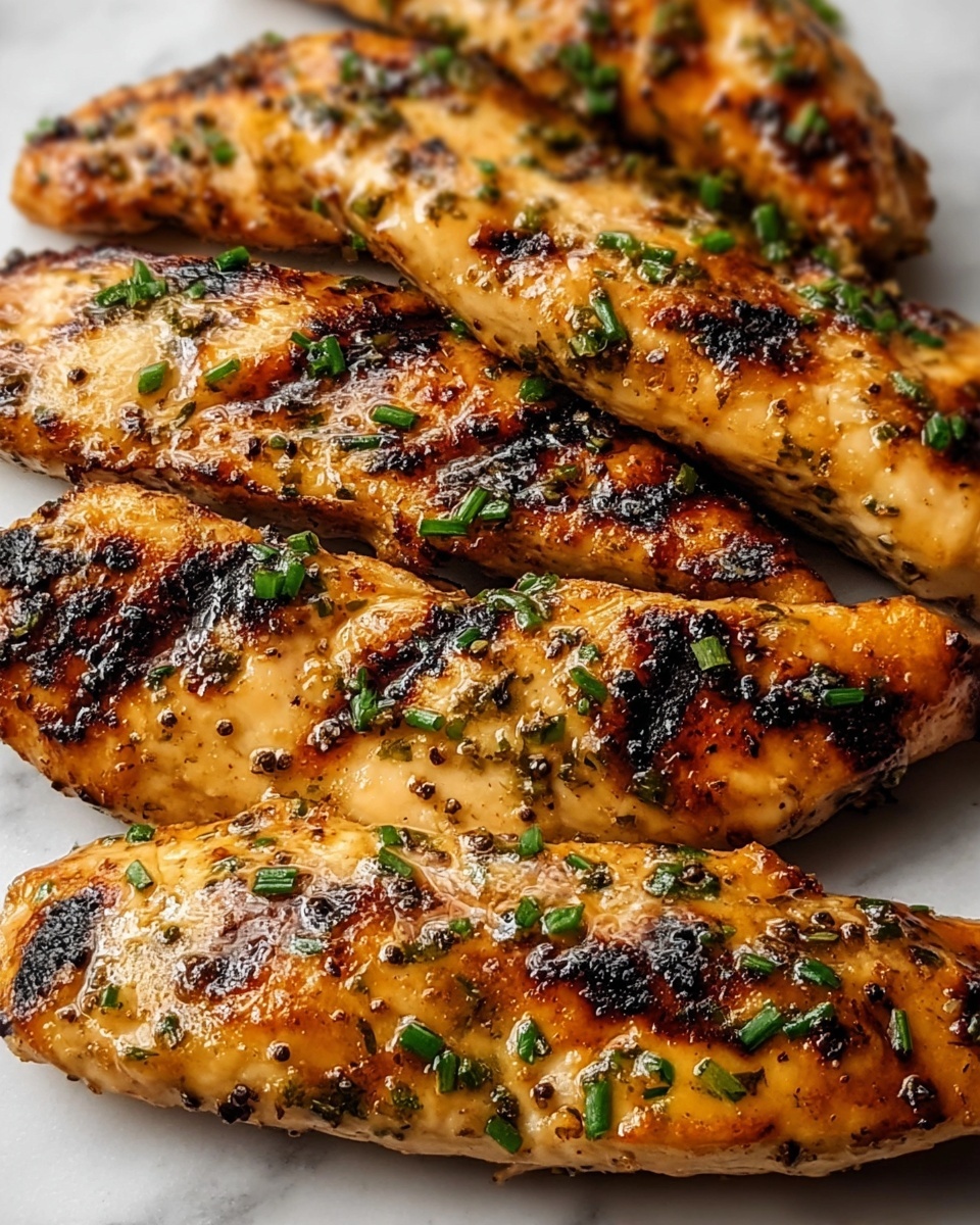 Greek-Style Grilled Chicken Tenders Recipe - Recipe Image