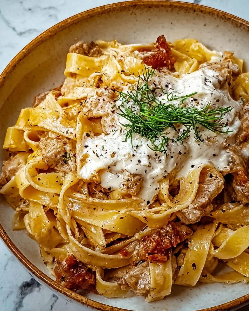 Creamy Calabrian Chili Pappardelle with Sausage & Fennel Recipe - Recipe Image