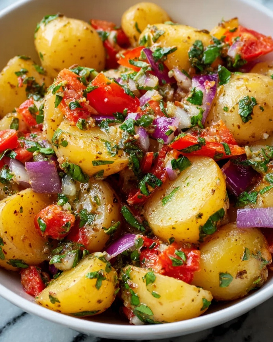 Patates Salatası - Turkish Potato Salad Recipe - Recipe Image