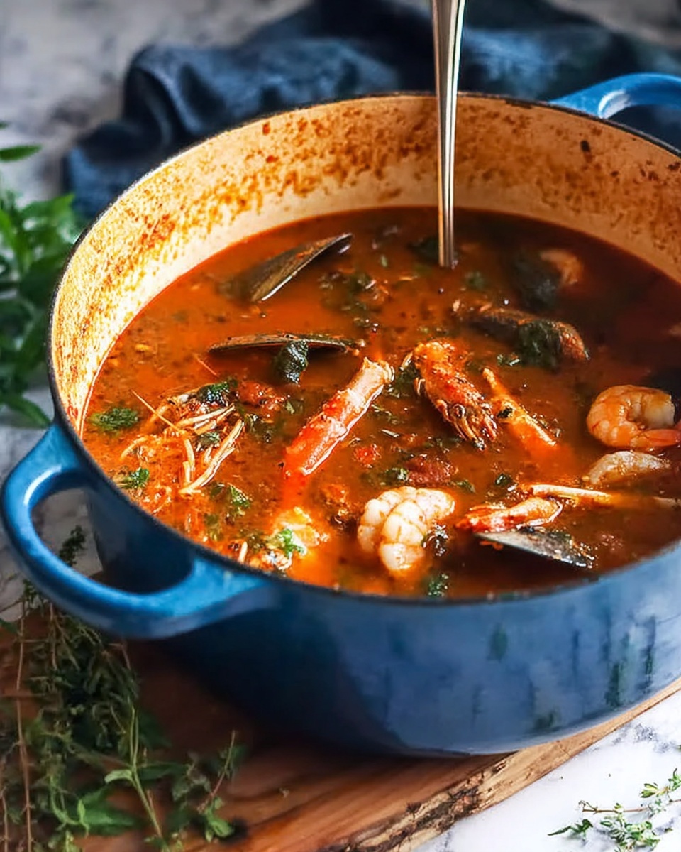 Authentic San Francisco Cioppino Seafood Stew Recipe - Recipe Image