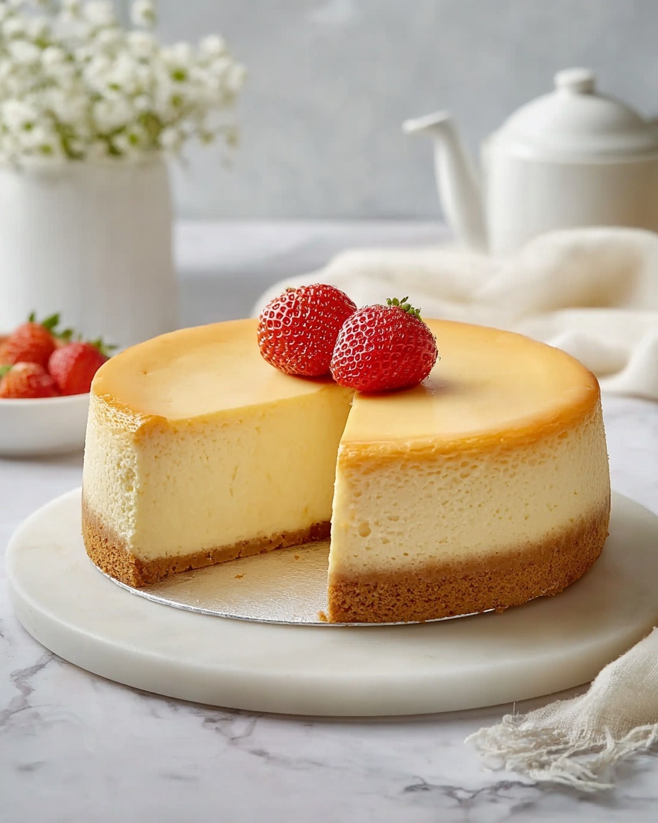 Fluffy Japanese Cotton Cheesecake That Melts in Your Mouth Recipe - Recipe Image