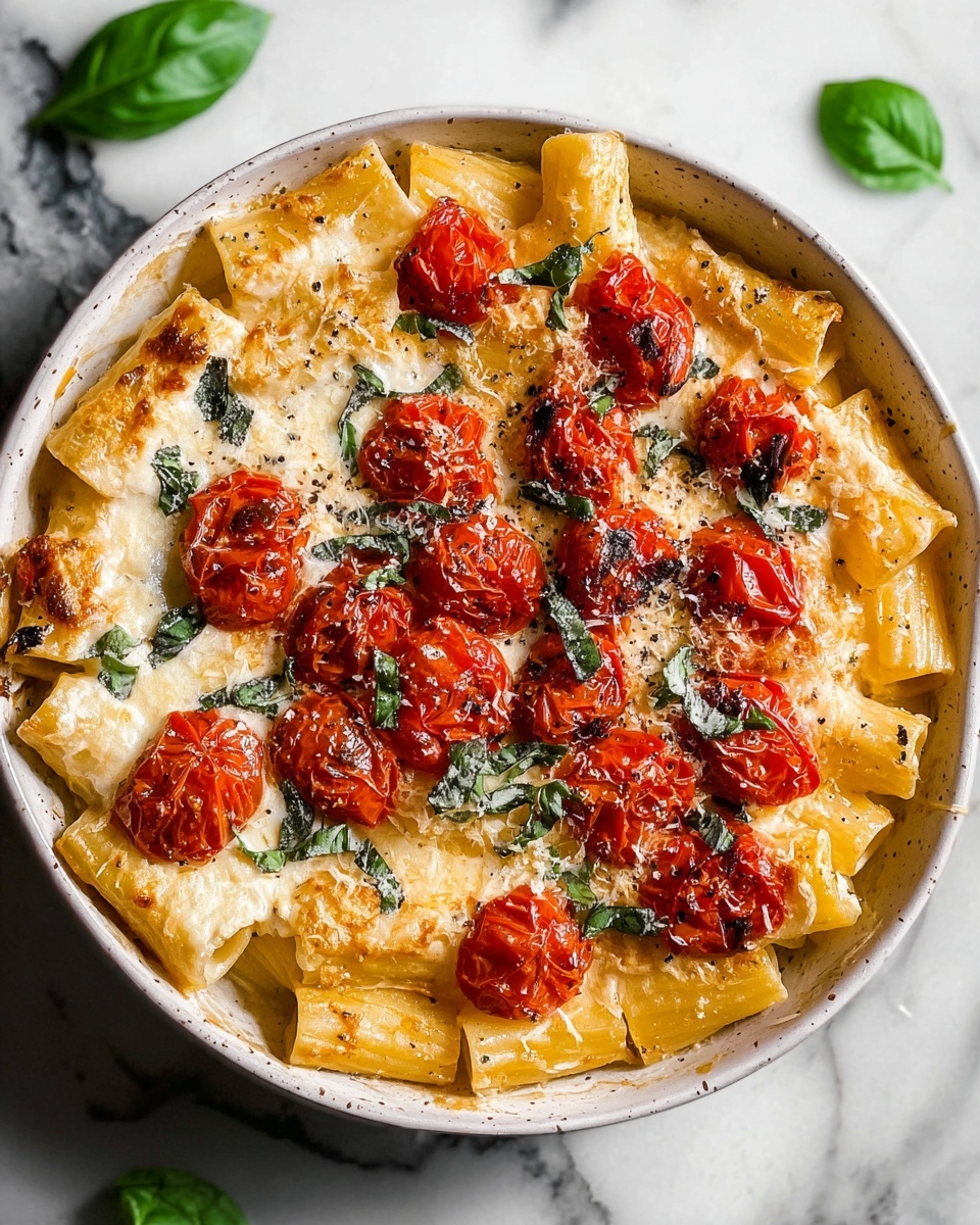 Roasted Tomato and Garlic Ricotta Pasta Recipe - Recipe Image