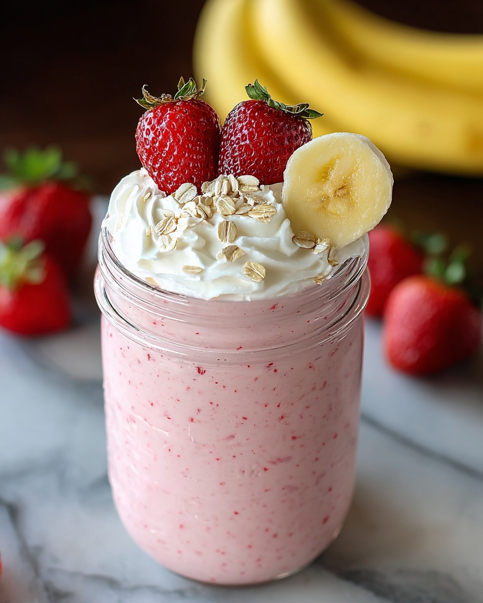 Strawberry Banana Smoothie Recipe - Recipe Image