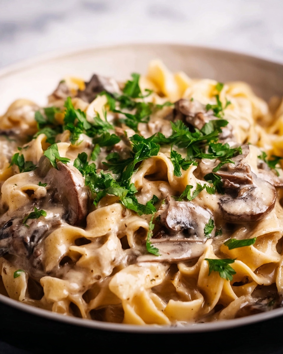 Beef and Mushroom Stroganoff Recipe - Recipe Image