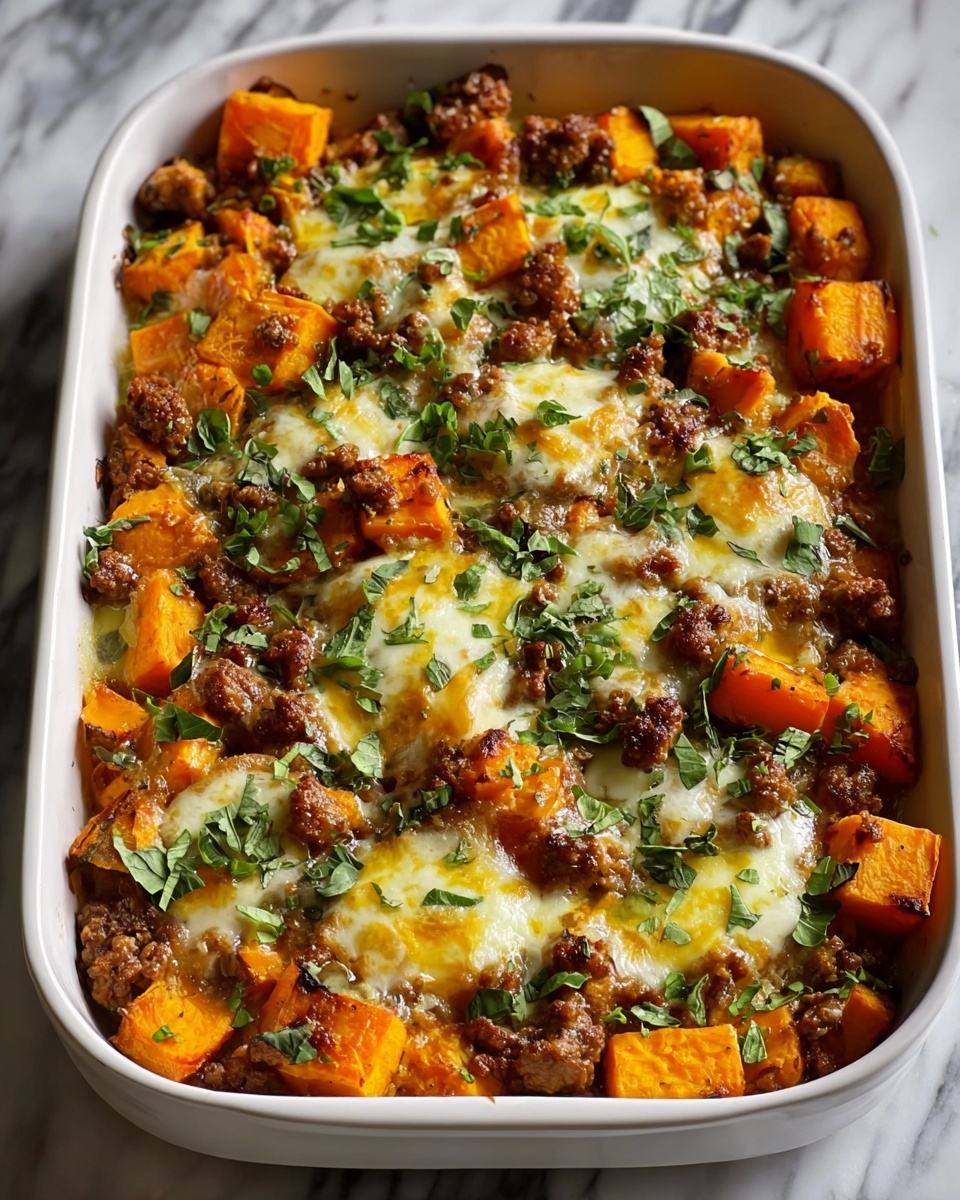 Healthy Ground Turkey Sweet Potato Bake Recipe - Recipe Image