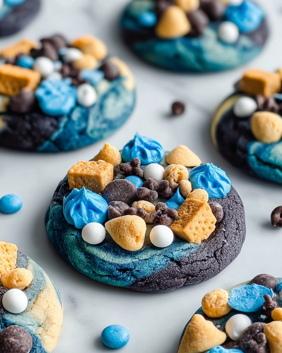 Cookie Monster Cookies Recipe - Recipe Image