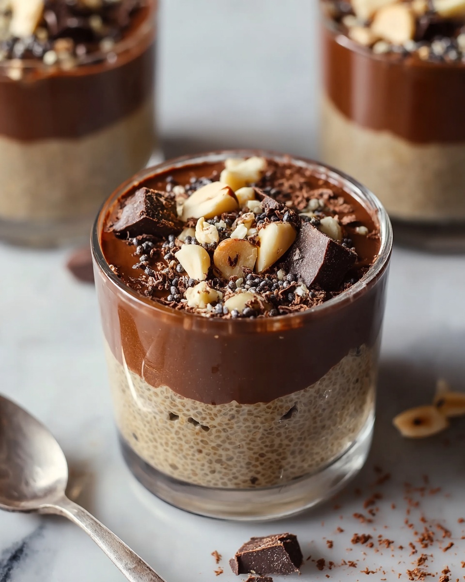 Creamy Peanut Butter Cup Chia Pudding Recipe - Recipe Image