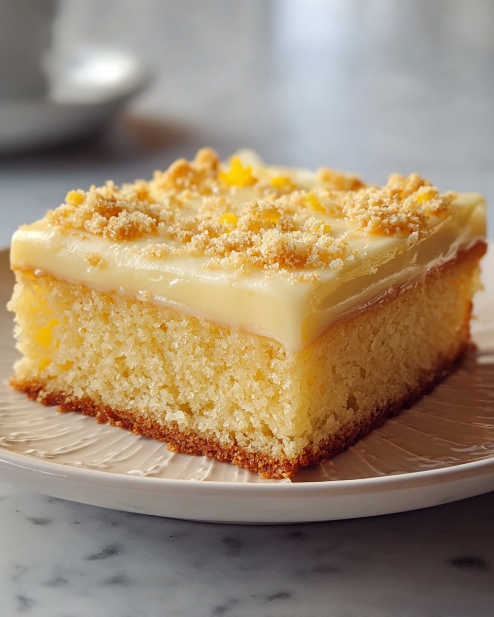 Lemon Cream Cheese Coffee Cake Recipe - Recipe Image