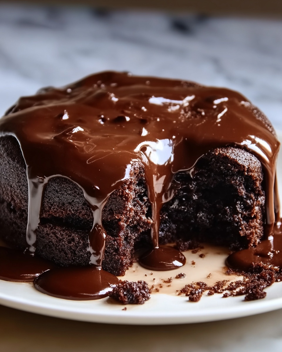 Chocolate Ooey Gooey Cake Recipe - Recipe Image