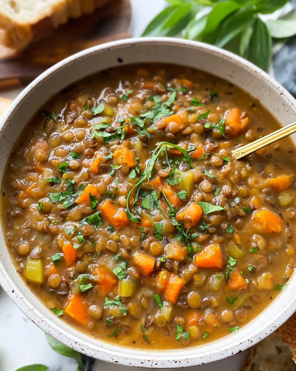 Veggie-Loaded Lentil Soup Recipe - Recipe Image