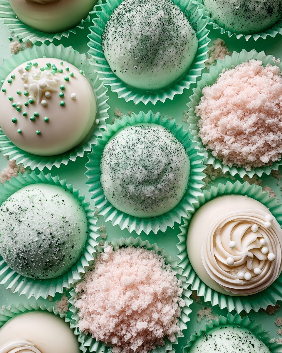 Minty Snowball Cookies Recipe - Recipe Image