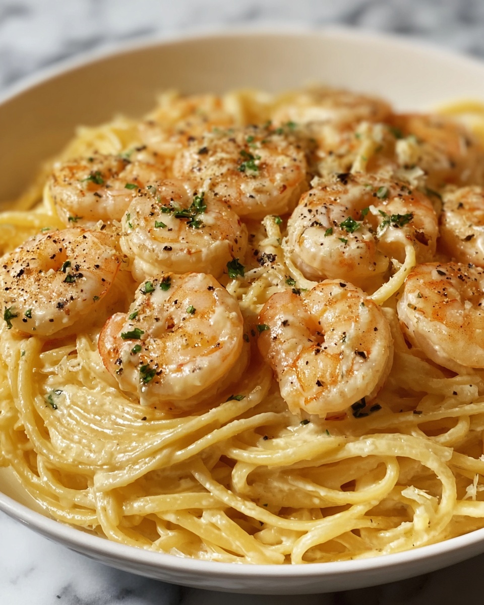 Juicy Mouthwatering Delicious Creamy Garlic Shrimp Recipe - Recipe Image