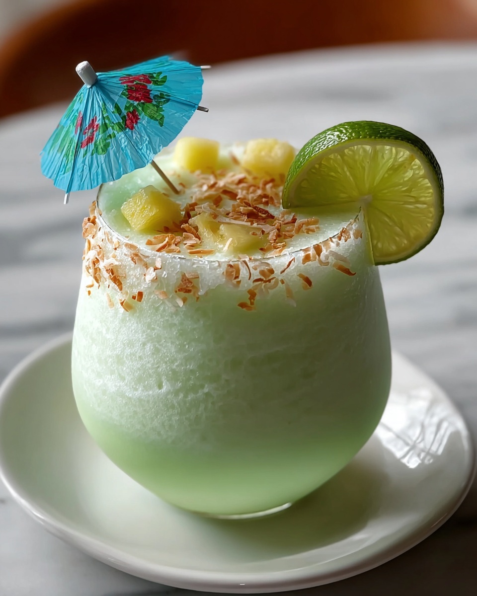 Key Lime Colada: Indulge in this Tropical Delight! Recipe - Recipe Image