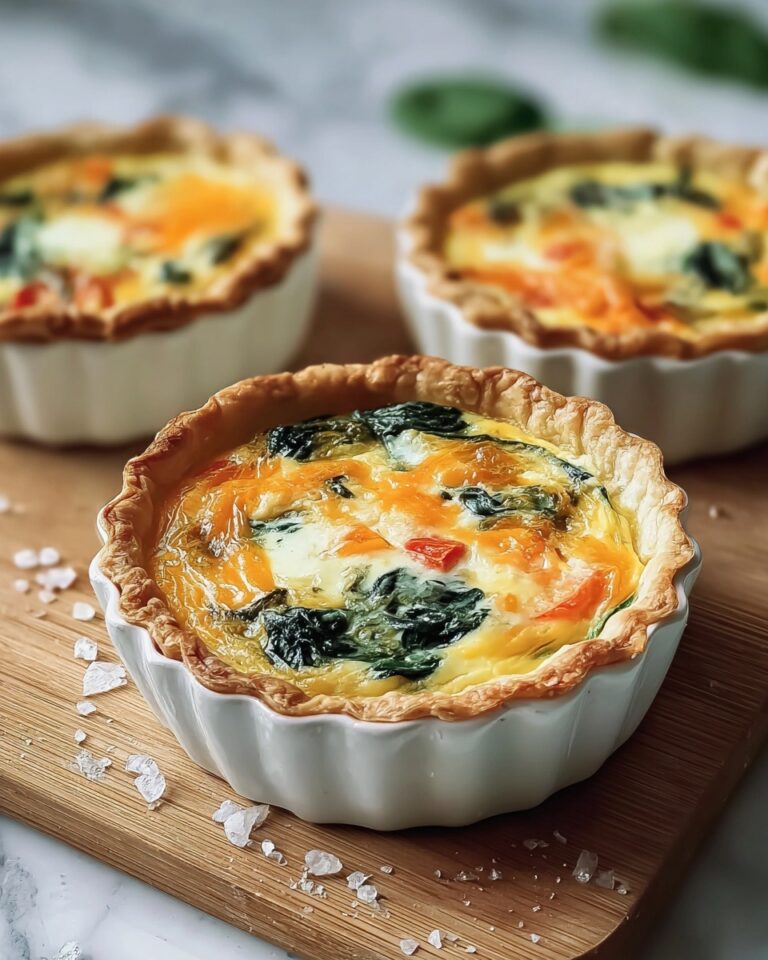 Mini Veggie Quiches Recipe
