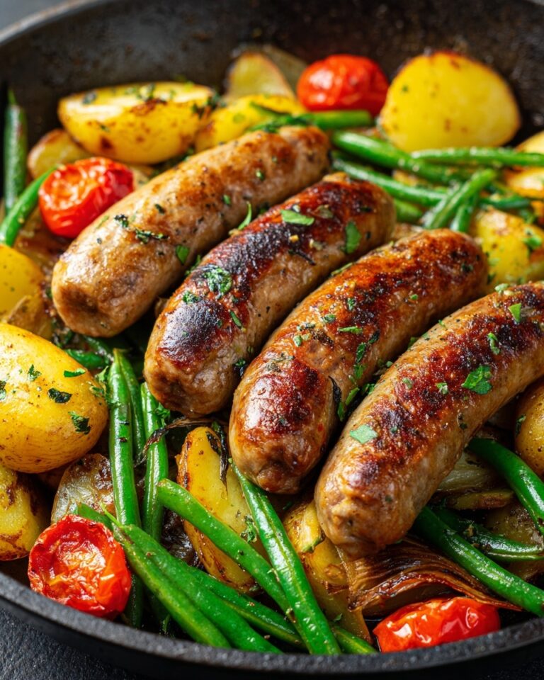 One-Pan Sausage and Vegetables Recipe