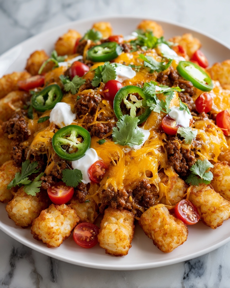 Tachos (Tater Tot Nachos) Recipe - Recipe Image