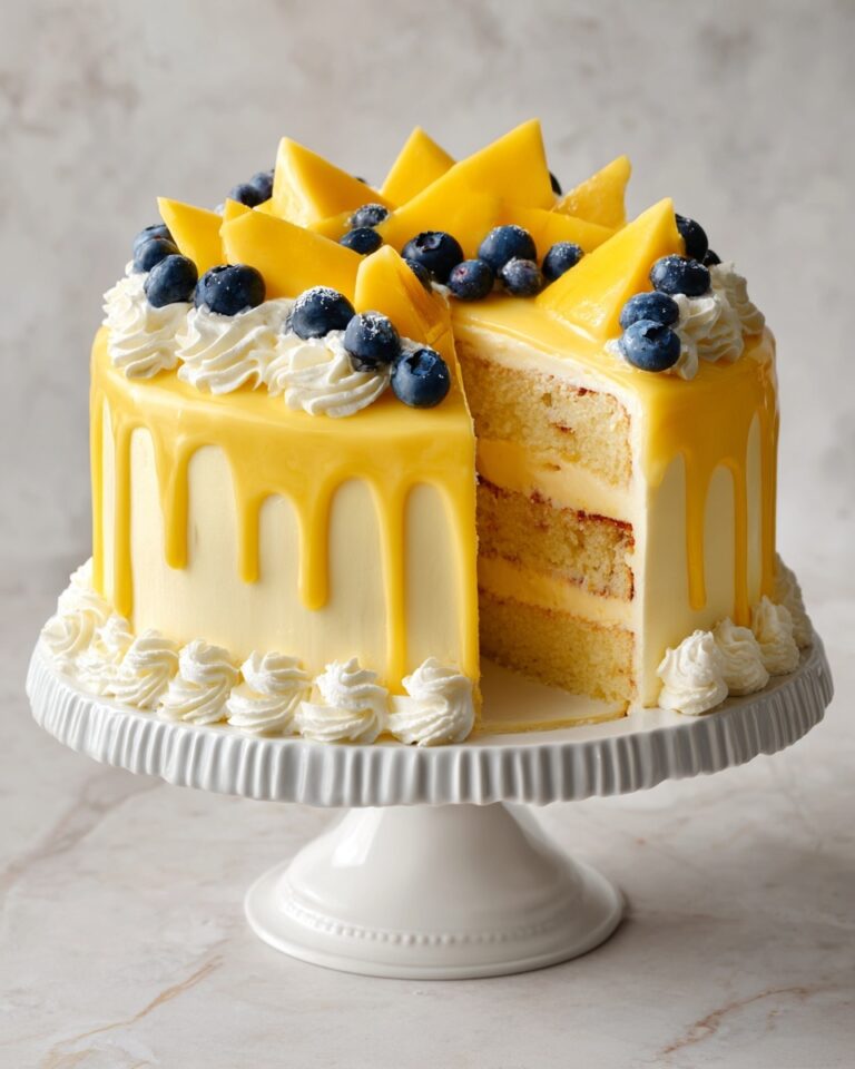 Mango Mousse Cake Recipe