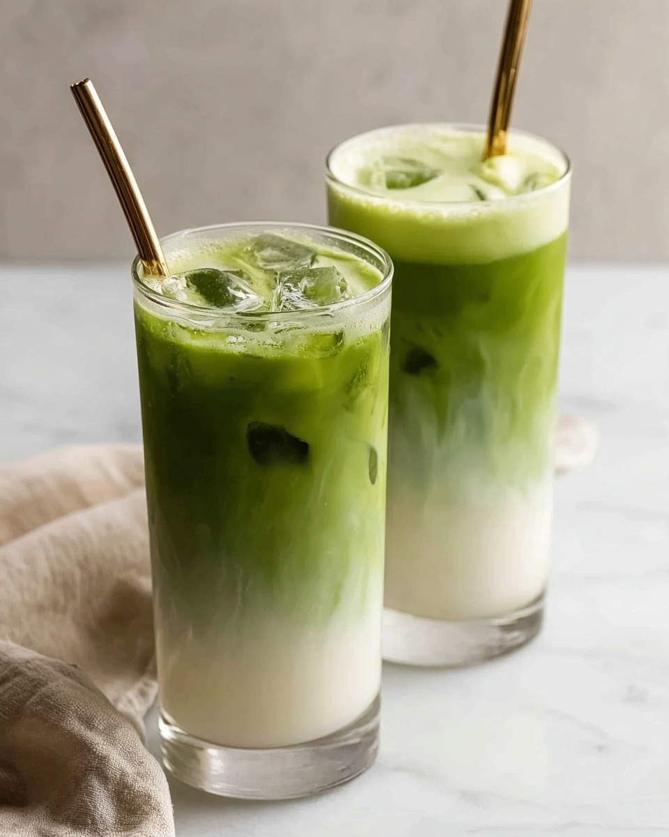 Iced Matcha Latte Recipe - Recipe Image
