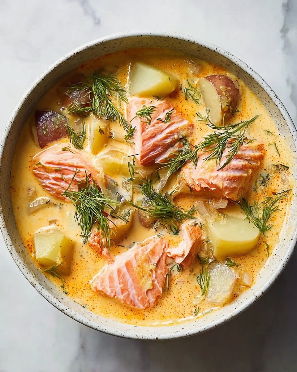Simple Salmon Chowder: An Incredible Ultimate Recipe - Recipe Image