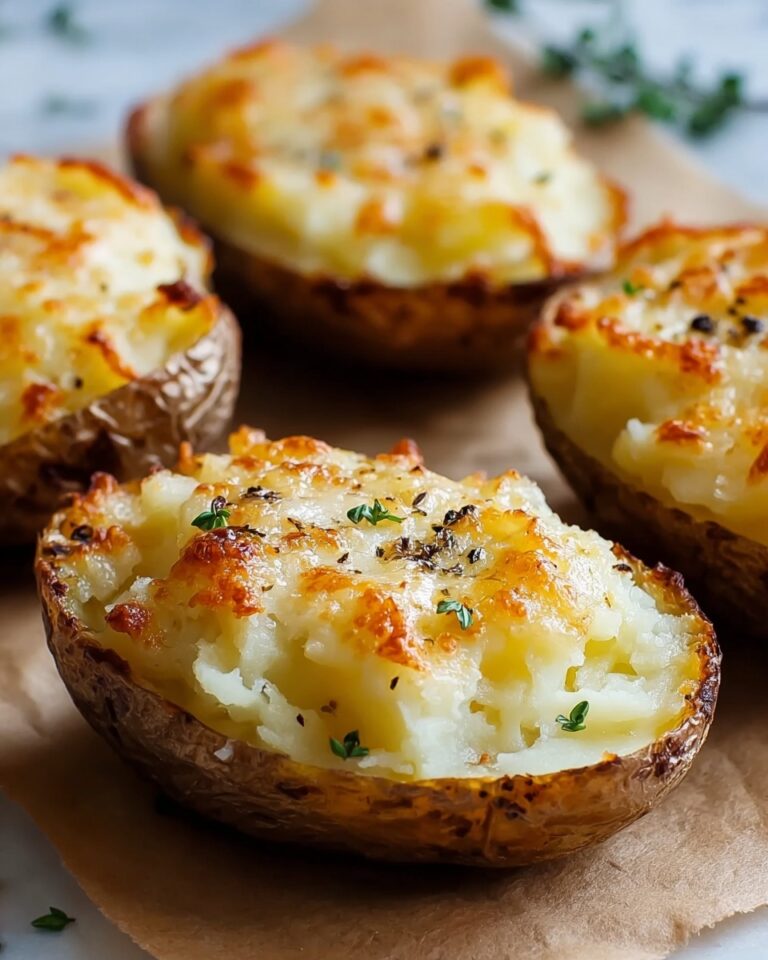 Parmesan Baked Potatoes Recipe
