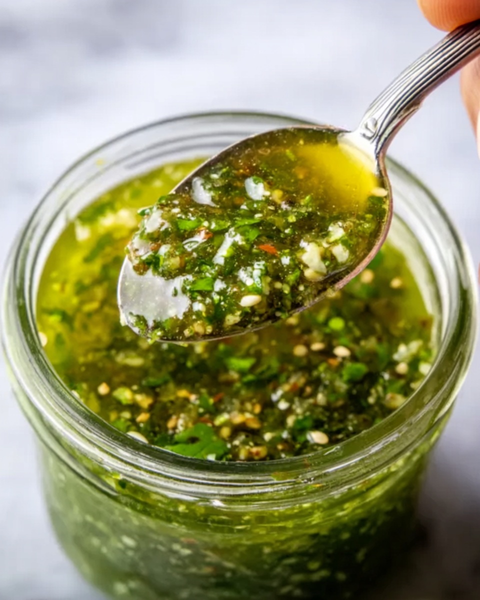 Roasted Tomatillo Salsa with Fresh Herbs Recipe - Recipe Image