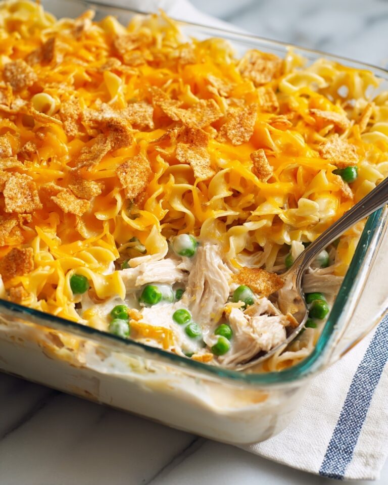 Easy Chicken Noodle Casserole Recipe