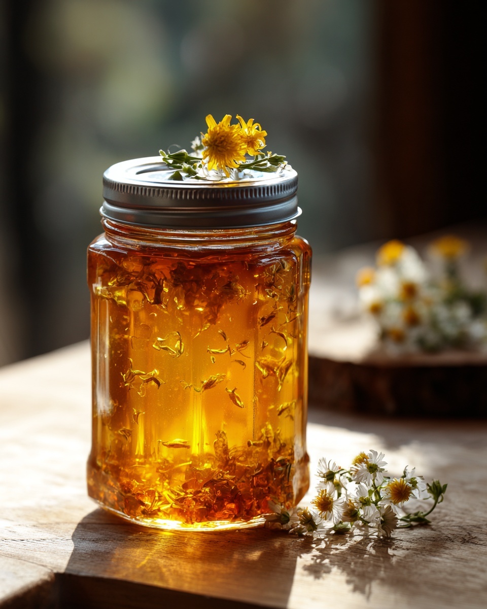 Dandelion Honey Recipe - Recipe Image
