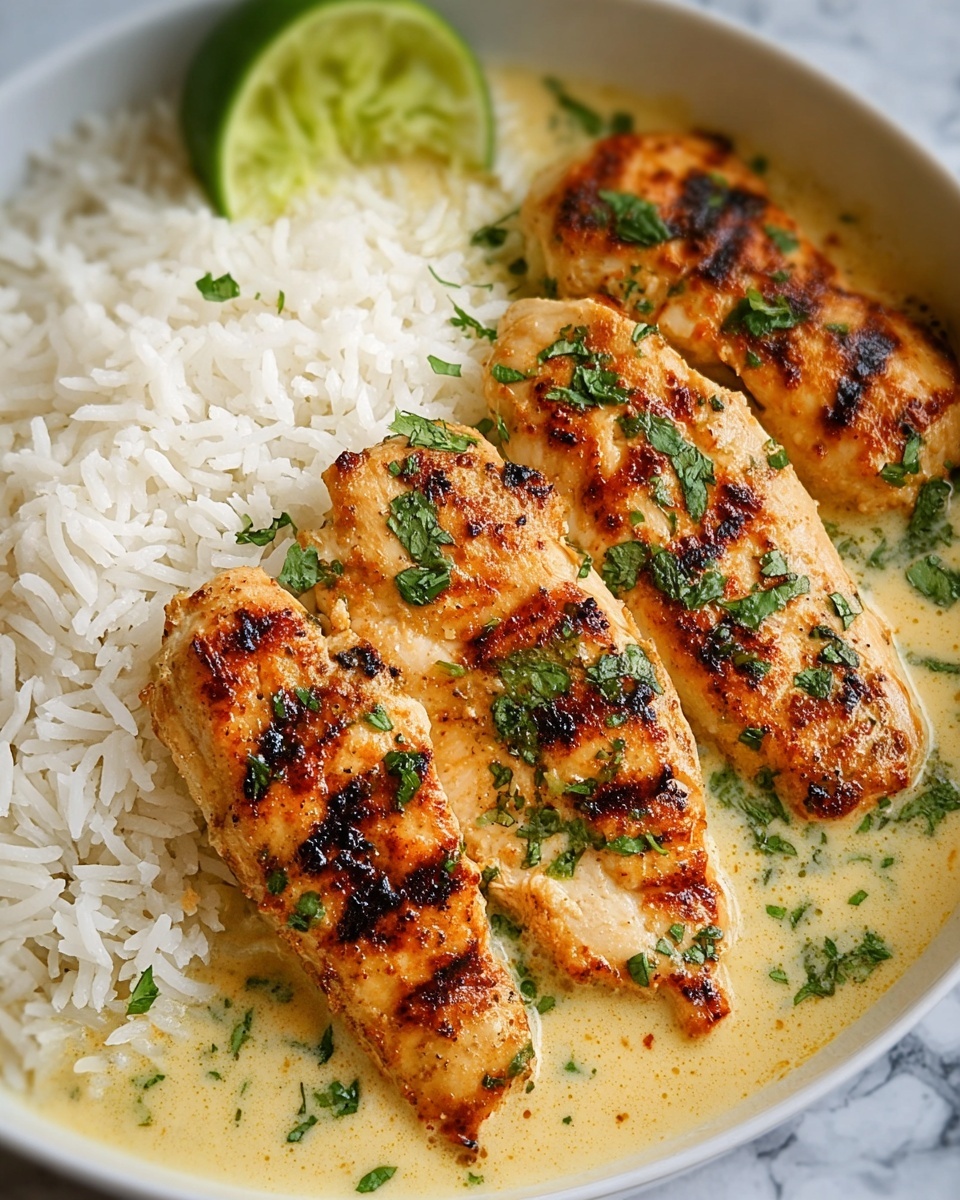 Coconut Lime Chicken with Rice Recipe - Recipe Image