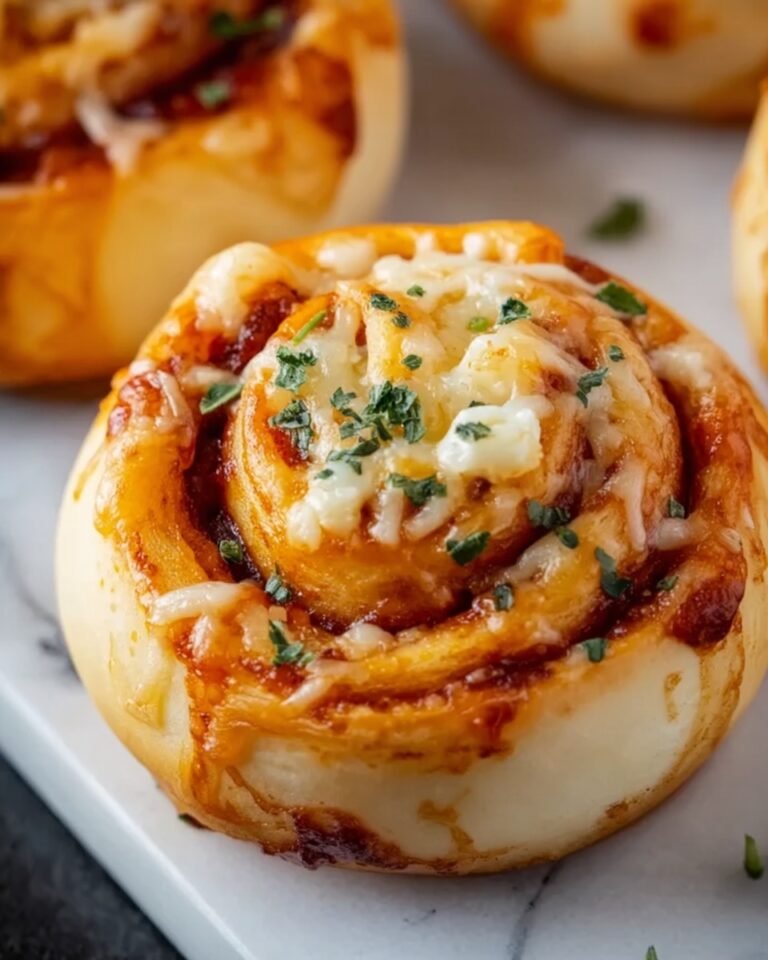 Cheesy BBQ Chicken Pizza Rolls Recipe