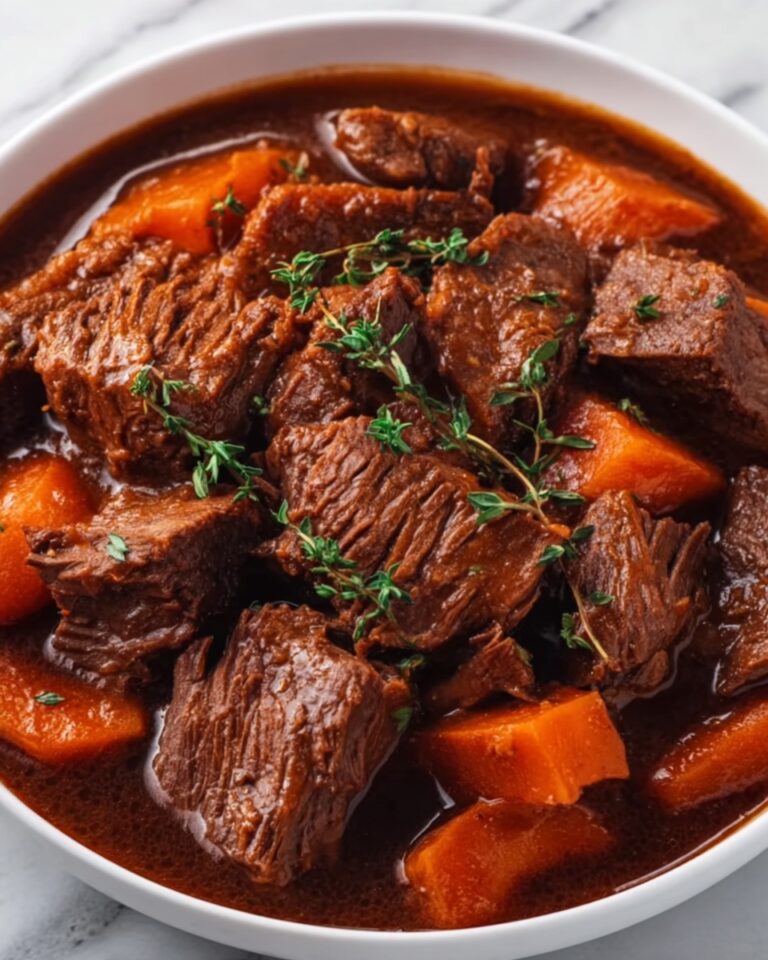 Slow-Cooked Pot Roast with Herbs and Vegetables Recipe