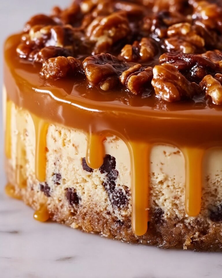 Caramel Turtle Poke Cake Recipe