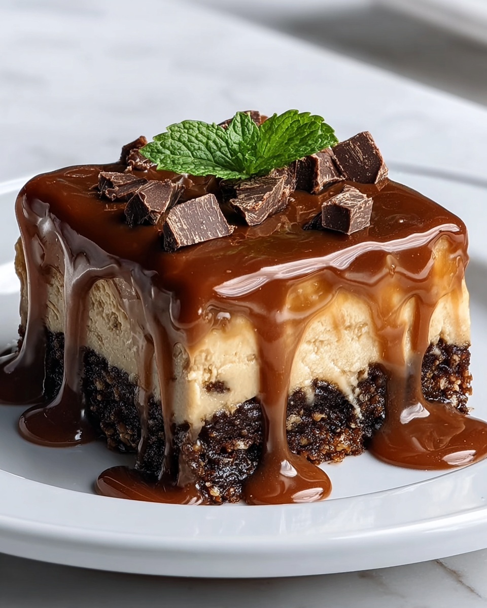 Chocolate Poke Cake with Fudge Sauce Recipe - Recipe Image