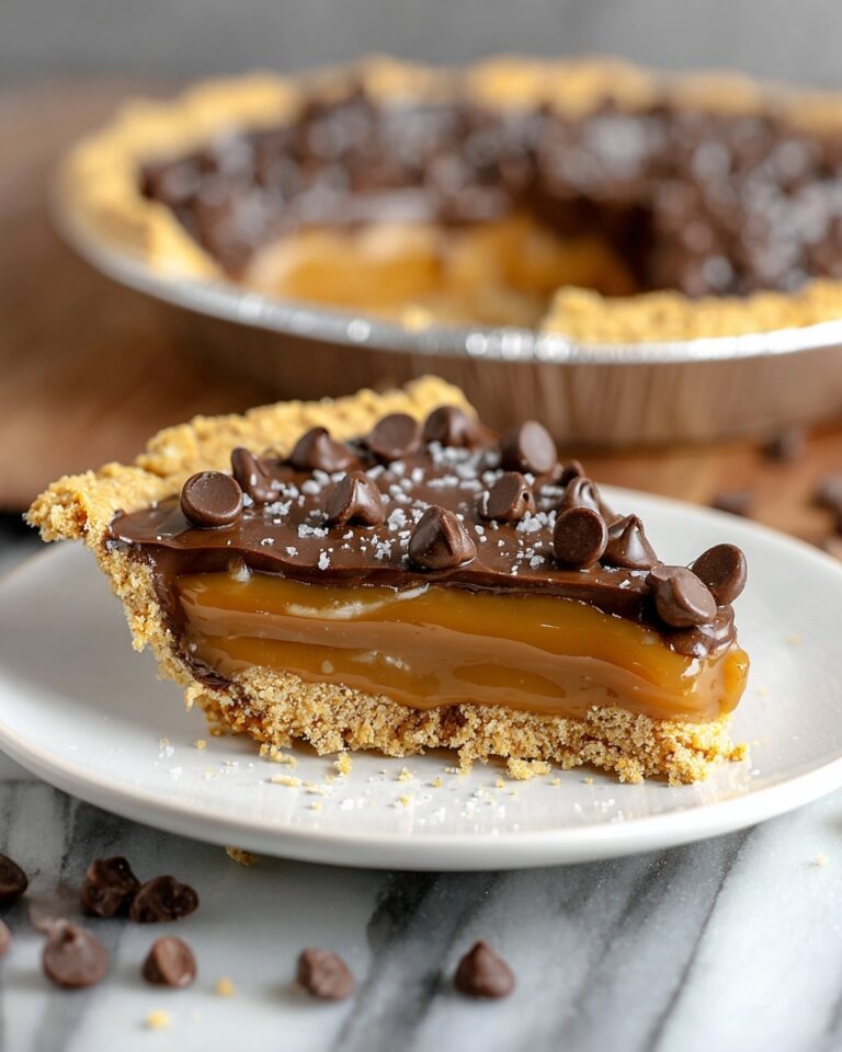 Chocolate Chip Salted Caramel Tart Recipe