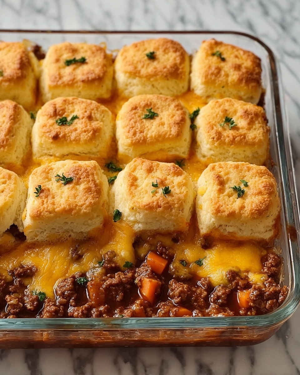 Sloppy Joe Biscuit Casserole Recipe - Recipe Image