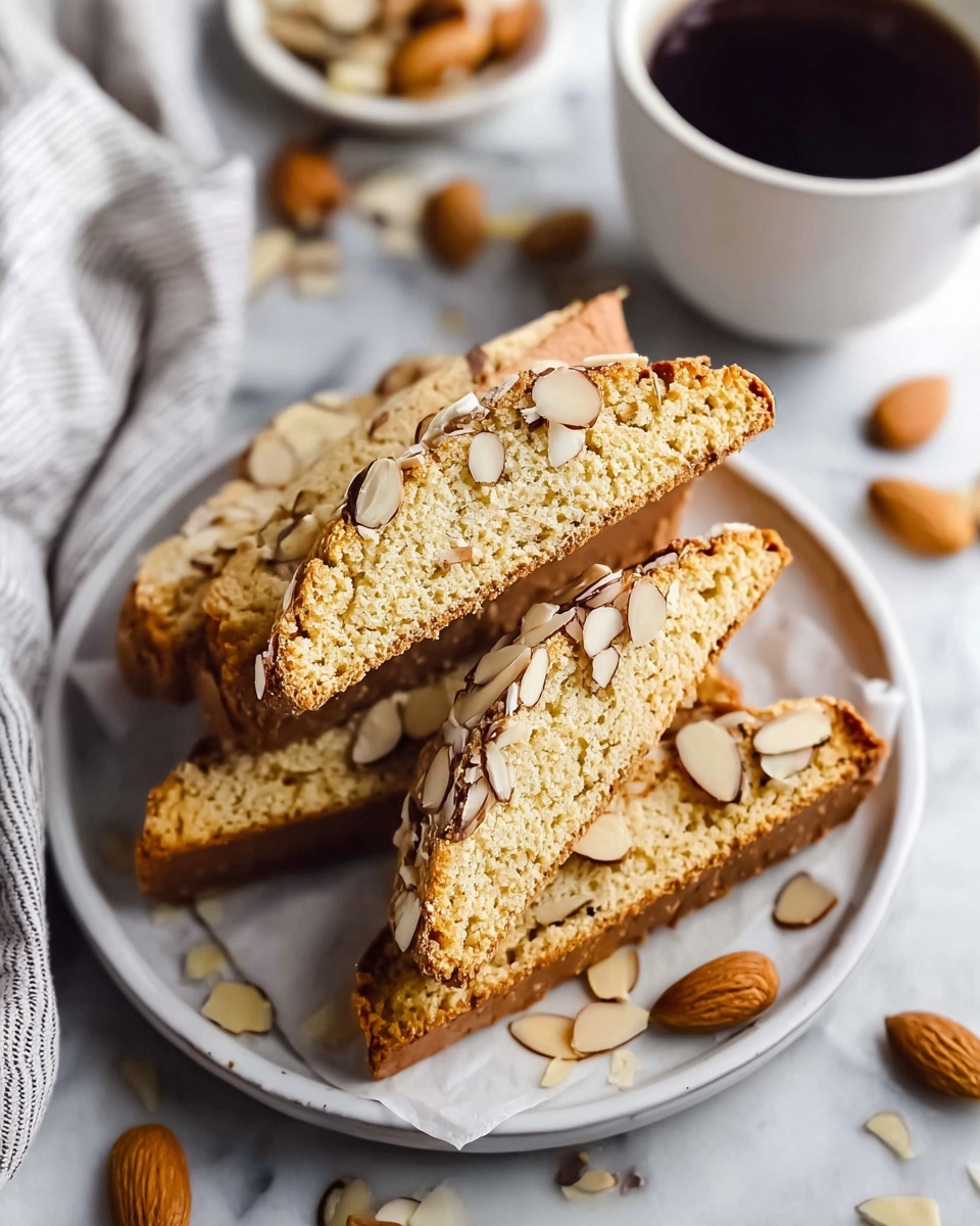 Almond Biscotti: A Perfect Italian Treat Recipe - Recipe Image