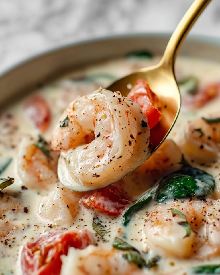 Tuscan Shrimp in Sun-Dried Tomato Cream Sauce Recipe