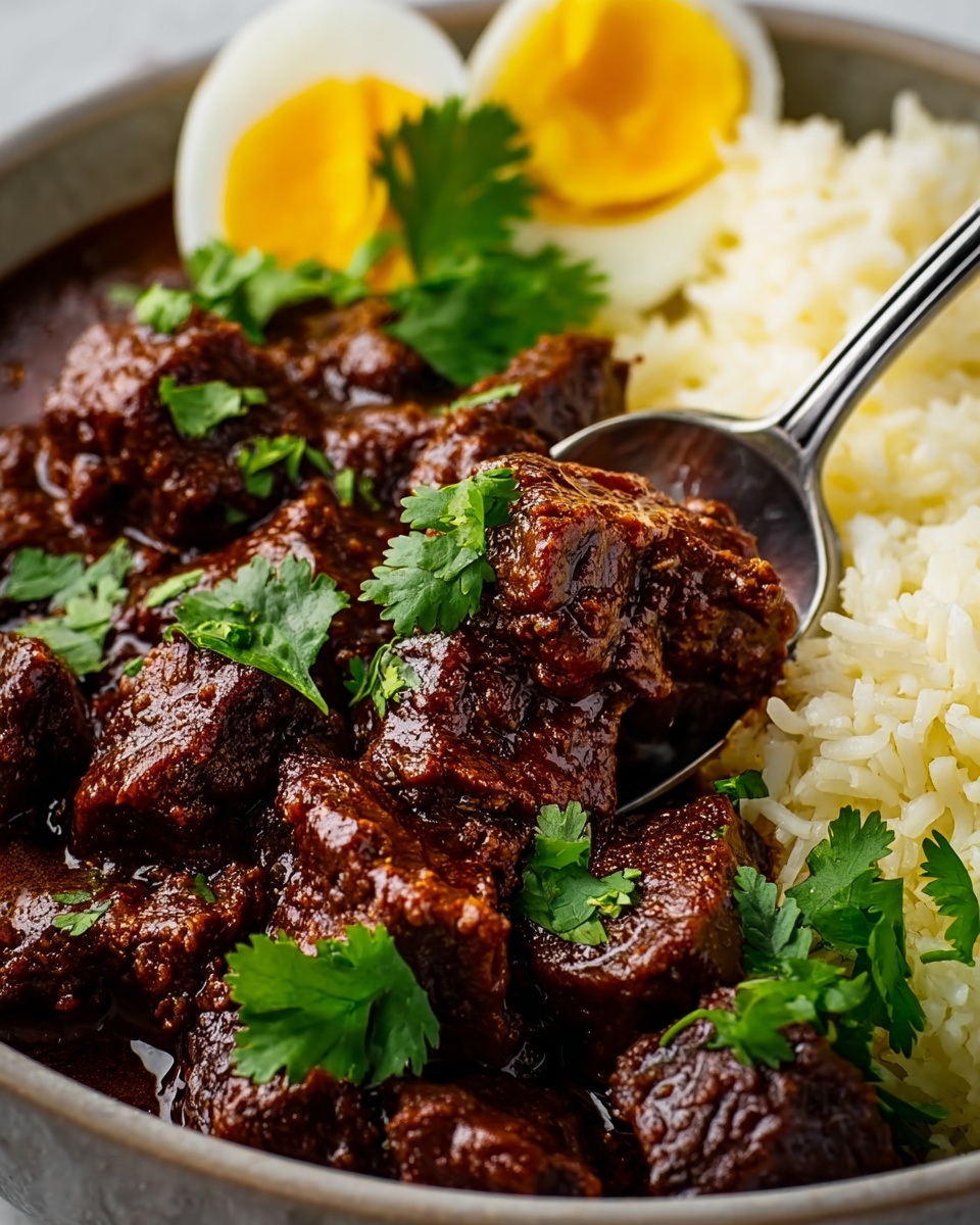 Chile Colorado Recipe with Tender Beef in Spicy Red Chile Sauce Recipe - Recipe Image