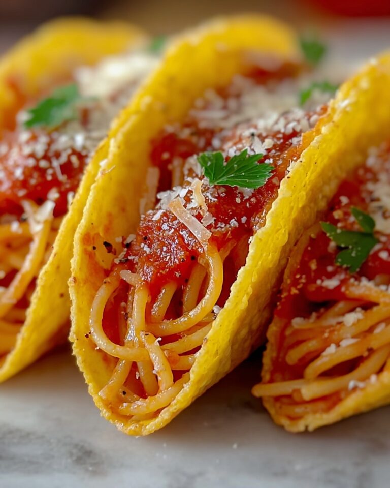 Spaghetti Tacos Recipe