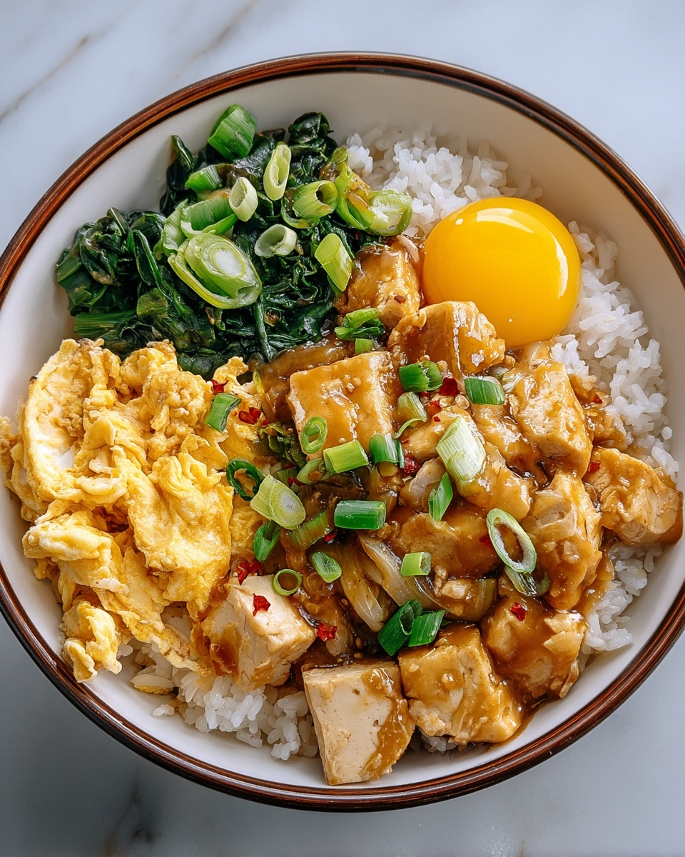 Ban Fan: Chinese Mixed Rice Bowl Recipe - Recipe Image