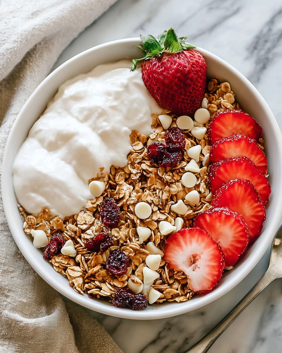 Strawberry Chocolate Granola Recipe - Recipe Image