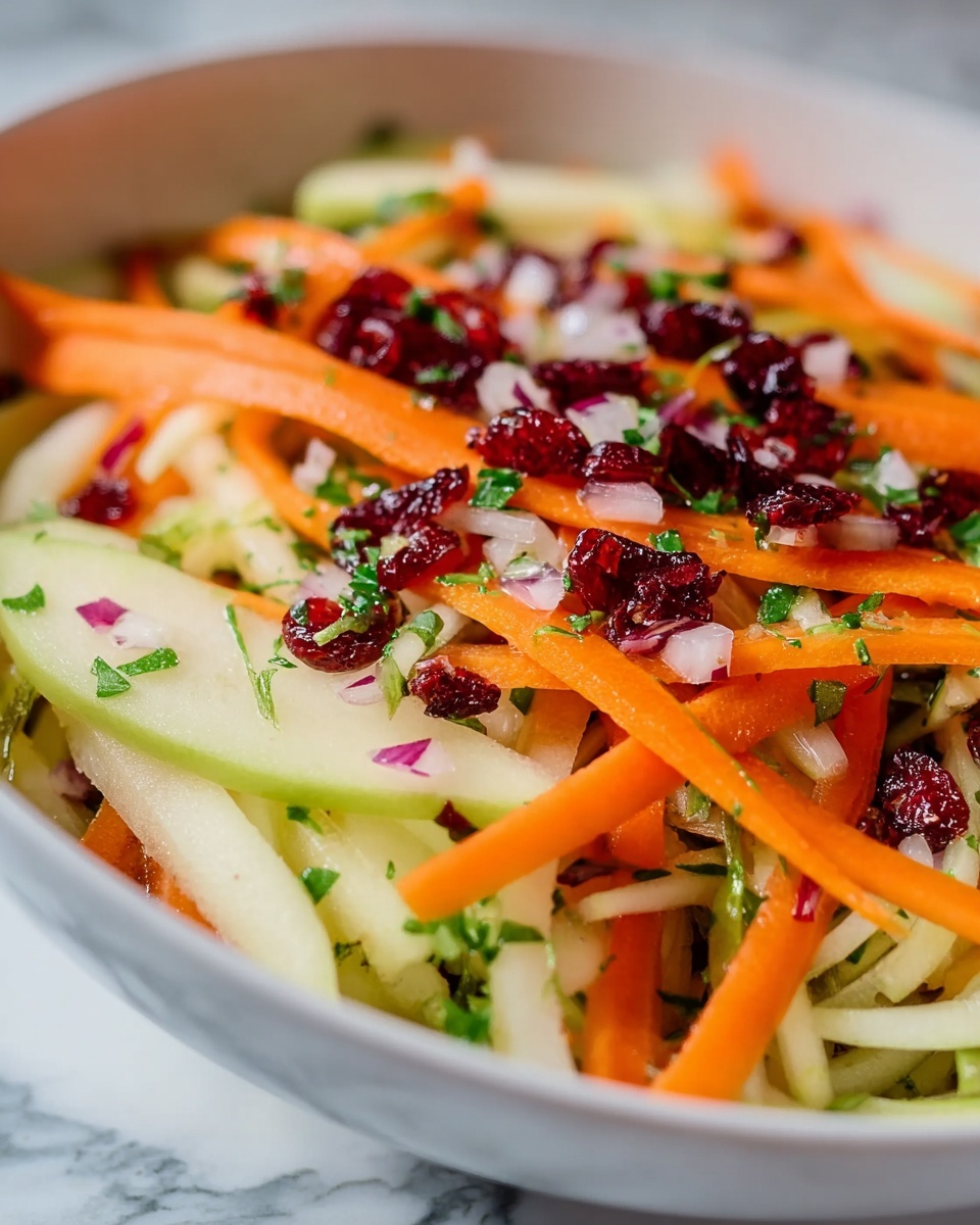 Apple Cranberry Carrot Salad Recipe - Recipe Image
