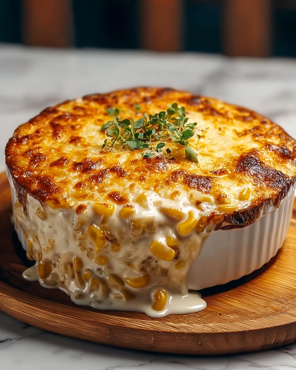 Cream Cheese Corn Casserole Recipe - Recipe Image